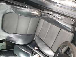 Interior Piele Neagra cu Incalzire Scaun Scaune Fata Stanga Dreapta si Bancheta cu Spatar Audi A6 C6 4F Berlina Sedan 2005 - 2011 [C5601x] [C5601] [C5602] [C5603]