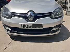 Bara Spoiler Fata cu Grile Inferioare si Lumini de Zi Daylight Fara Grila cu Emblema Renault Megane 3 Facelift 2014 - 2016 Culoare TED69 [M6320]