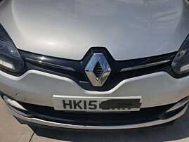 Grila cu Emblema de pe Bara Spoiler Fata Renault Megane 3 FL Facelift 2014 - 2016 [Q3328]