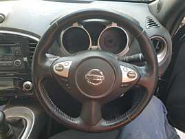 Volan Piele Perforata 3 Spite FARA Airbag Nissan Juke F15 NFL Non Facelift 2010 - 2014 [Q3543]