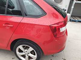 Aripa Caroserie Stanga Spate Skoda Rapid Hatchback 2012 - 2017 Culoare LF3K [Q3500]