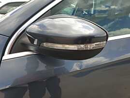 Oglinda Stanga Electrica Fara Pliere Rabatare cu Lumina Ambientala cu DEFECT Volkswagen Passat B7 2010 - 2015 Culoare LK7X [K2085]