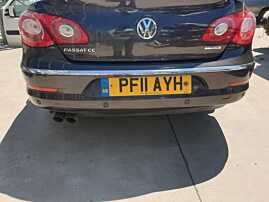 Bara Spoiler Spate cu Locas Senzori Parcare cu Imperfectiuni Volkswagen Passat CC 2008 - 2012 Culoare LC8Z [C3864]
