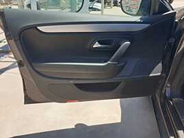 Panou Tapiterie Fata Interioara Piele Neagra Usa Portiera Stanga Fata Volkswagen Passat CC 2008 - 2012 [C6525]