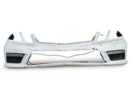 Bara Spoiler Fata Completa cu Capace Spalatoare si Locas Senzori Parcare Mercedes Clasa E Class W212 S212 E180 E200 E220 E250 E300 E320 2009 - 2012 Culoare C040 [C8403] (fara grila superioara, prezinta defecte estetice ale vopselei, zgarieturi, etc)