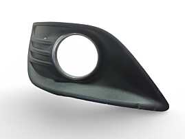 Grila Ornament Proiector Ceata Stanga de pe Bara Spoiler Fata Ford Focus 2 2004 - 2010 Cod 8M5119953AE, 8M51-19953-AE [A0926]