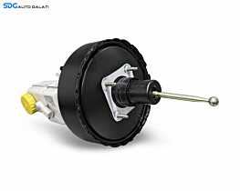 Tulumba Vacum Vacuum cu Vas si Pompa Lichid Ulei Servofrana Servo Frana Volkswagen Polo 9N 1.4 TDI 2002 - 2008 Cod 6Q1614105P [A0944]