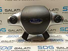 Airbag Volan Cu Comenzi Exfoliat Ford Kuga 2 2013 - 2019 Cod AM5T-14K147-AA AM5T-14K147-BA AM51-RO42B85-BEW [L0067]