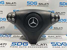 Airbag Volan in 3 Spite Mercedes Clasa C Class W203 2001 - 2007 Cod 17186001029 A17186001029 [L3982]