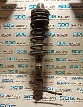 Amortizor Telescop cu Arc si Flansa Stanga Spate Land Rover Freelander 1998 - 2006 Cod 22232709 [M7291]