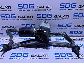 Ansamblu cu Motoras si Brat Brate Stergatoare Parbriz Peugeot 206 1998 - 2012 Cod 3397020446 0390241360