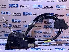 Ansamblu Maneta cu Sufe Timonerie Schimbator Viteze Cutie Manuala in 6 Trepte Renault Megane 3 1.5 dci 2008 - 2016 Cod 8200781046 8201062921 [L7809]