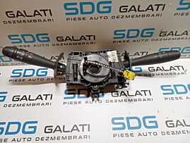 Ansamblu Maneta Manete Bloc Lumini Semnalizare Stergatoare Banda Spira Spirala Panglica Volan Dacia Logan 1 2005 - 2012 Cod 8200792579 [M6493]