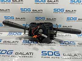 Ansamblu Panglica Spirala Banda Volan cu Maneta Manete Bloc Lumini Semnalizare Stergator Renault Clio 2 1999 - 2012 Cod 34446404 15B8EQ3 [L4381]