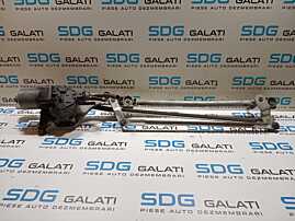 Ansamblu Brat Brate Stergator Parbriz cu Motoras Ford Focus 2 2004 - 2010 Cod 4M51-17508-AA 4M51-17K484-AC [M6717]