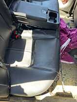 Bancheta Spate Sezut cu Spatar Piele Neagra Chevrolet Epica 2006 - 2011 [C6842]