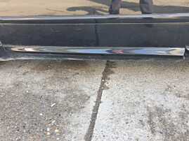 Bandou Ornament Plastic Inferior de pe Usa Portiera Stanga Fata Audi A4 B6 2001 - 2005 Culoare LZ9Y [C1896]