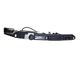 Bandou Ornament Plastic Clapeta Maner Deschidere Portbagaj cu Suport Bec Becuri Numar Haion Haion Portbagaj Skoda Superb 1 2002 - 2008 Cod 3B5827297 [N1084]