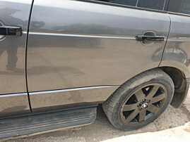 Bandou Ornament Plastic de pe Usa Portiera Stanga Spate Land Rover Range Rover Vogue 2001 - 2012 Culoare 659/LAL Bonatti Grey Metallic [C7006]