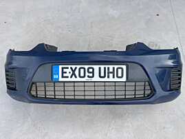 Bara Spoiler Fata Completa fără grile laterale(capace proiector) Ford C-Max Facelift 2007 - 2010 Cod 7M51-R11757-AW [Z0022] [Z0021]