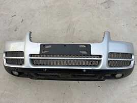 Bara Spoiler Completa cu Locas Senzori Parcare Culoare LA7W Volkswagen Touareg 7L Non Facelift 2003 - 2007 Cod 7L6807217R [Z0083]