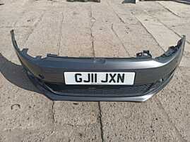 Bara Spoiler Fata Volkswagen Polo 6R 2009 - 2016 Culoare LD7X Cod 6R0807221 [L0499]