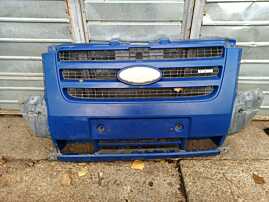 Bara Spoiler Fata Centru Ornament Grila Radiator cu Emblema Ford Transit 2006 - 2014 Cod 6C11-17K819-A 6C11-17K819-B 6C11-17K819-G [L3504] [L3505]