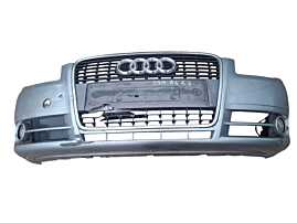 Bara Spoiler Fata cu Grila Emblema Grila Grile Proiector Proiectoare Audi A4 B7 2004 - 2008 (grila este cu defect) [LC0751]