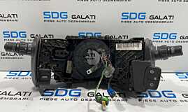 Bloc Lumini cu Banda Volan si Maneta Manete Semnalizare Stergator Comenzi Volan Renault Scenic 2 2003 - 2009 Cod 8200127727 820012772713 [L4110]