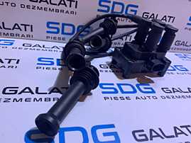 Bobina Inductie Completa cu Fisa Fise Ford Mondeo MK 3 1.8 2.0 2000 - 2007 Cod 988F-12029-BA 988F12029BA YM2F-12029-AB YM2F12029AB 0221503491 [D0187]