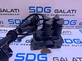 Bobina Inductie Completa cu Fisa Fise Ford Cougar 2.0 16V 1998 - 2001 Cod 988F-12029-BA 988F12029BA YM2F-12029-AB YM2F12029AB 0221503491 [D0187]