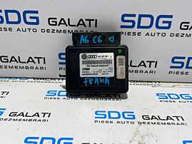 Modul Unitate Calculator Frana de Mana Electrica Audi A6 C6 2005 - 2011 Cod 4F0907801 [L3289]