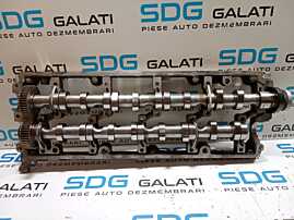 Capac Suport cu Ax Axe Came Chiulasa Chiuloasa Motor Audi A4 B8 2.0 TDI 2008 - 2016 Cod 03L103286 [M7571]