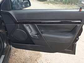 Tapiterie Capitonaj Interior Piele Neagra de pe Usa Portiera Dreapta Fata Opel Vectra C 2002 - 2008 [C6935]