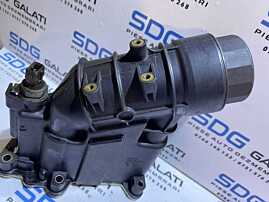 Carcasa Filtru Ulei Termoflot Radiator Racitor Ulei BMW X1 E84 2.0 D N47 2009 - 2015 Cod 7807799 11427807799 7802114 [MX0580]