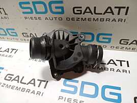 Corp Carcasa Suport Termostat Apa BMW Seria 5 E61 E60 525 2.5 D 2003 - 2010 Cod 8992 2808-0420 [M6111]