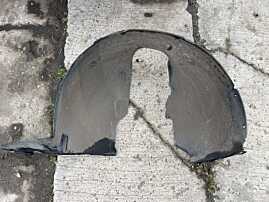 Carenaj Protectie Aparatoare Noroi Janta Roata Stanga Fata Skoda Octavia 3 2013 - 2017 Cod 5E0809957D [C4372]