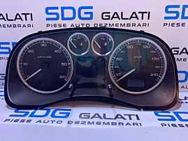 Ceas Ceasuri Cluster Instrumente Bord Peugeot 307 1.6 HDI 2001 - 2008 Cod P9655476580 9655476580 21678503-6 [B2953]