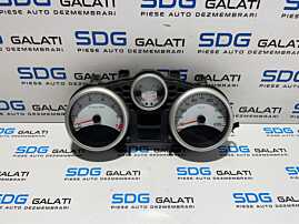 Ceas Ceasuri Cluster Instrumente Bord cu Display Peugeot 206 + Plus 2009 - 2012 Cod 9666637180 [L2487]
