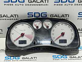Ceas Ceasuri Cluster Instrumente Bord Peugeot 307 1.6 Benzina 2001 - 2007 Cod 9661323180 [L2915]