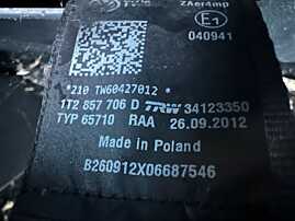 Centura Siguranta Dreapta Fata Volkswagen Touran 1T3 2010 - 2015 Cod 1T2857706D [C9237]