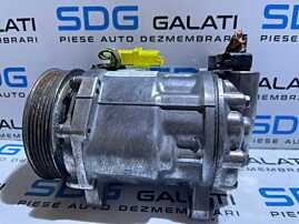 Compresor AC Aer Conditionat Citroen C6 2.7 HDI 2005 - 2011 Cod 9663315680