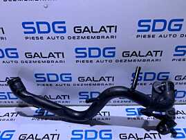 Conducta Teava Apa Racire Motor Audi A6 C5 1.9 TDI AWX AVF 2001 - 2005 Cod 038121071S [D0589]