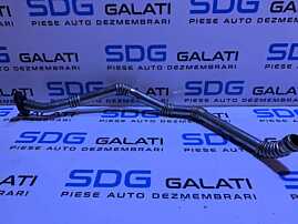 Conducta Teava Retur Ulei Turbo Turbina Turbosuflanta Ford Mondeo MK 3 2.0 TDCI 2000 - 2007 Cod D3C7B [M5574] 