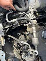 Furtun Conducta de la Compresor la Radiator AC Aer Conditionat Clima Opel Astra J 1.3 CDTI 2009 - 2016 [C7236]