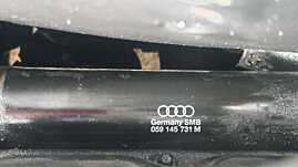 Conducta Teava Conducta Admisie Aer Turbo Turbina Turbosuflanta Audi A4 B6 2.5 TDI V6 2001 - 2005 Cod 059145731M [C1800]