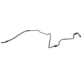 Conducta Furtun Ulei Lichid Servodirectie Servodirectie BMW Seria 5 E60 E61 525D 530D 730D 2.0 D 2003 - 2010 Cod 23498211 [N0647]