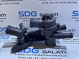 Corp Carcasa Termostat cu Senzor Temperatura Apa VW Polo 9N 1.2 AZQ AWY BMD BME BBM BZG 2002 - 2008 Cod 03C121111B[S0334]