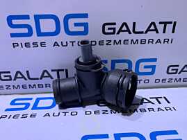 Cot Cuplaj Rapid Radiator cu Senzor Temperatura Apa Lichid Racire Motor Antigel Audi TT 2.0 TFSI CCZA CESA CETA 2007 - 2014 Cod 1K0122291AD [D0052]