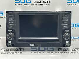 Display Ecran Tactil Touchscreen Radio CD Player Navigatie GPS Volkswagen Golf 7 2013 - 2017 Cod 3G0919605D [L4696] [L4698]